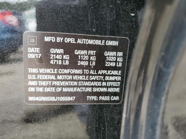 2018 BUICK REGAL ESSE - W04GR6SX6J1055947