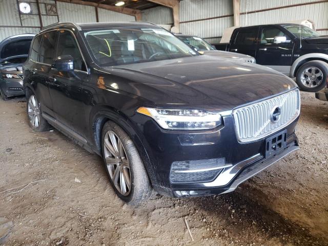 Salvage cars for sale from Copart Houston, TX: 2017 Volvo XC90 T6