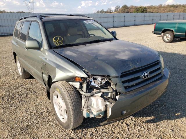 Salvage cars for sale from Copart Anderson, CA: 2005 Toyota Highlander