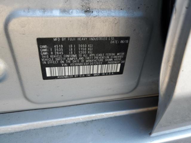 4S3BNBC69F3072022 Subaru Legacy 2.5i Premium
