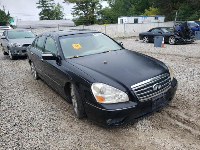 Salvage cars for sale from Copart Northfield, OH: 2005 Infiniti Q45