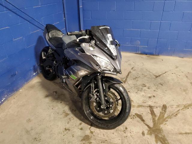 Salvage cars for sale from Copart Chalfont, PA: 2017 Kawasaki EX650 F