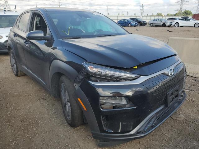 Salvage cars for sale from Copart Elgin, IL: 2021 Hyundai Kona SEL