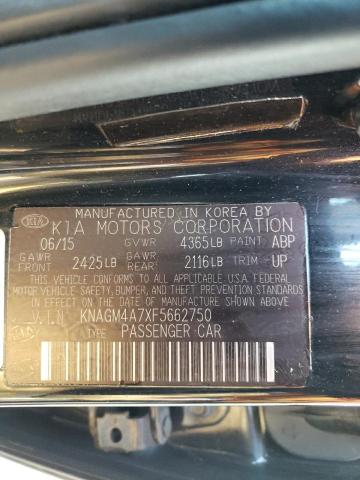 KNAGM4A7XF5662750 KIA Optima Lx
