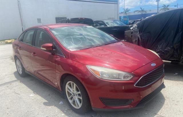 Salvage cars for sale from Copart Miami, FL: 2015 Ford Focus SE