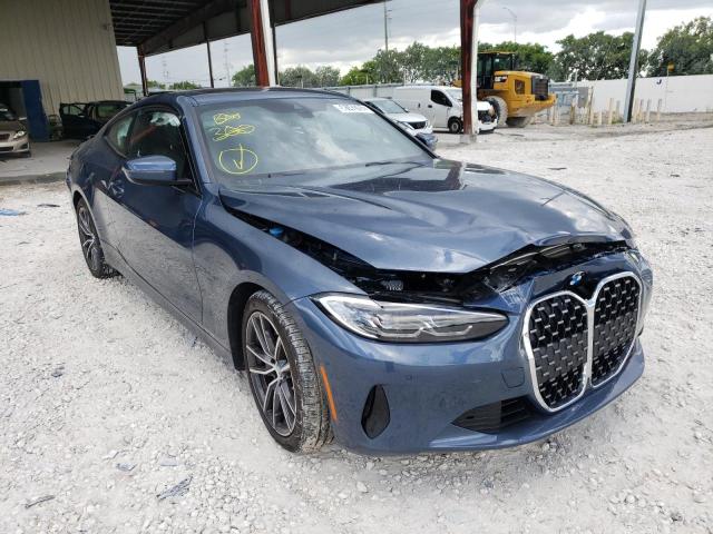 Vehiculos salvage en venta de Copart Homestead, FL: 2022 BMW 430XI