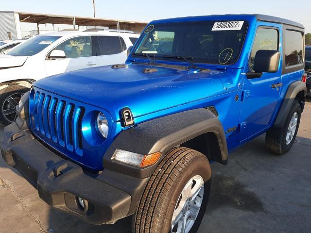 1C4GJXAN0MW790739 Jeep Wrangler S 2