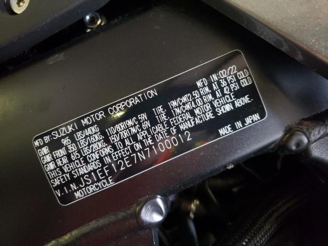 2022 SUZUKI DL1050 XT JS1EF12E7N7100012