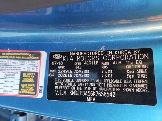 KNDJP3A56K7658542 KIA SOUL +