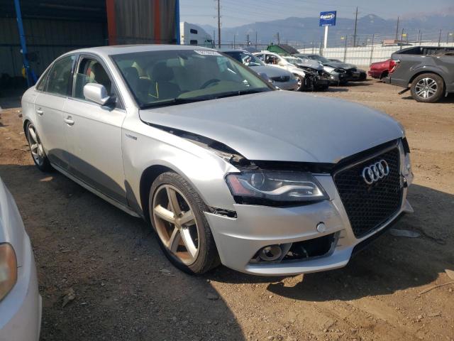 Salvage cars for sale from Copart Colorado Springs, CO: 2012 Audi A4 Premium