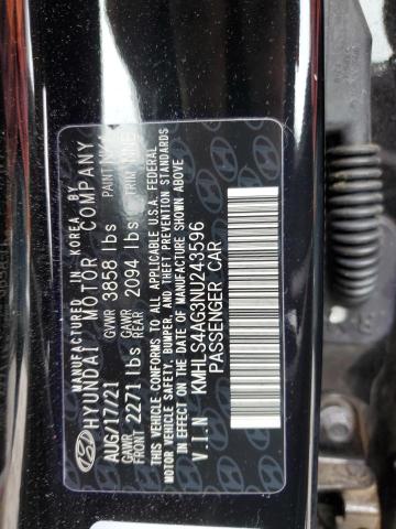 2022 HYUNDAI ELANTRA N - KMHLS4AG3NU243596