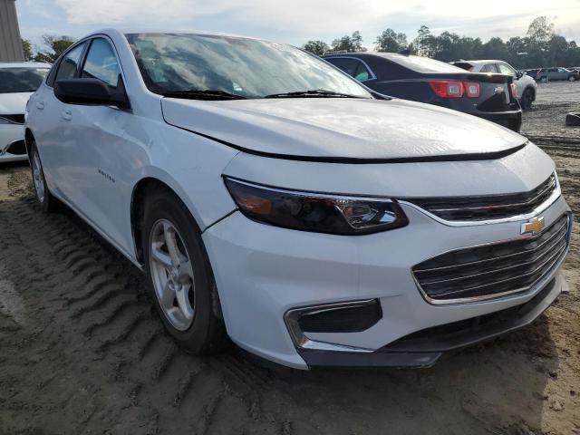 Salvage cars for sale from Copart Spartanburg, SC: 2016 Chevrolet Malibu LS