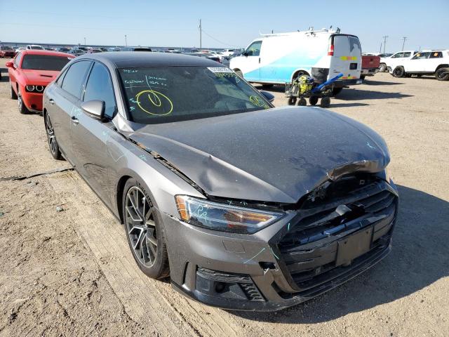 Salvage cars for sale from Copart Amarillo, TX: 2020 Audi A8 L