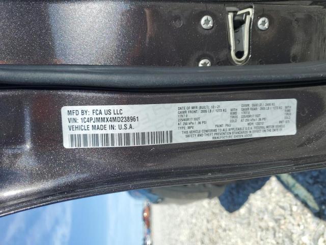 2021 JEEP CHEEROKEE 1C4PJMMX4MD238961
