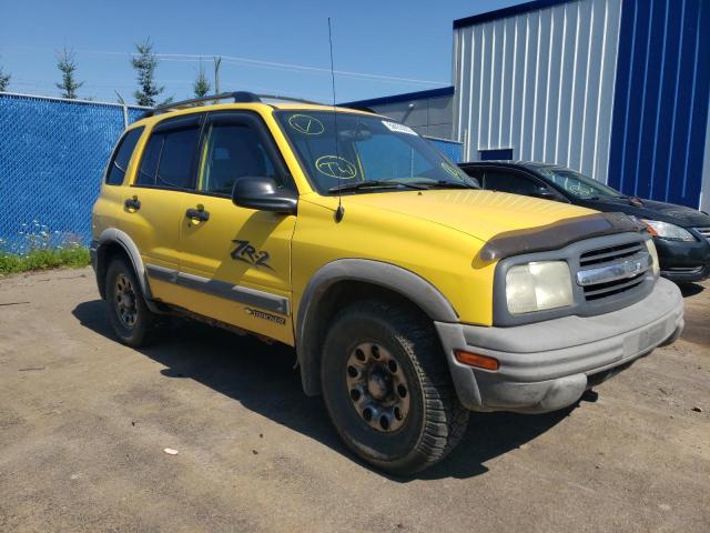 Salvage cars for sale from Copart Moncton, NB: 2003 Chevrolet Tracker ZR