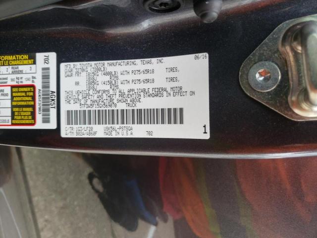 2016 TOYOTA TUNDRA CRE - 5TFDW5F15GX569070