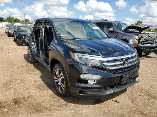 Salvage cars for sale from Copart Columbia Station, OH: 2017 Honda Pilot EXL