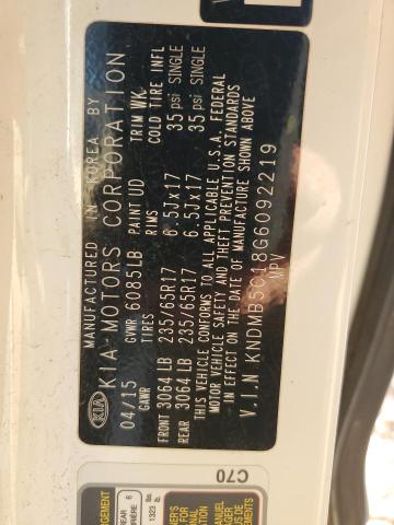 KNDMB5C18G6092219 KIA SEDONA LX