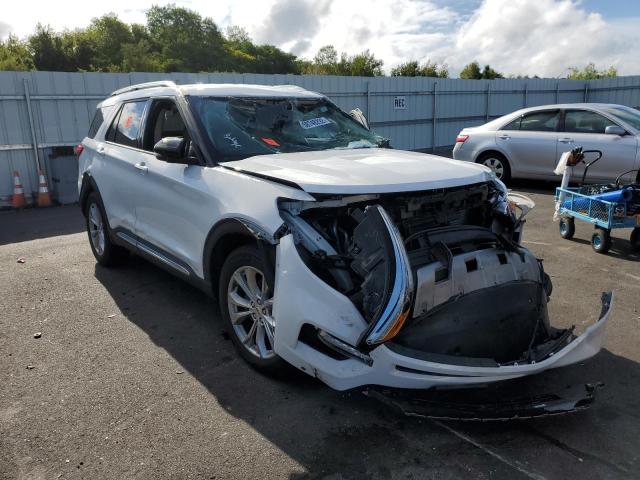 Salvage cars for sale from Copart Assonet, MA: 2021 Ford Explorer L