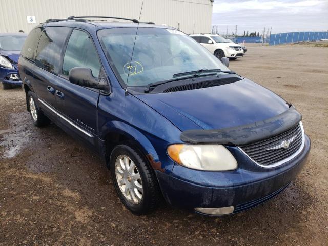 Salvage cars for sale from Copart Rocky View County, AB: 2001 Chrysler Town & Country