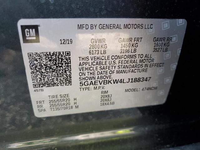 2020 BUICK ENCLAVE PR 5GAEVBKW4LJ188347