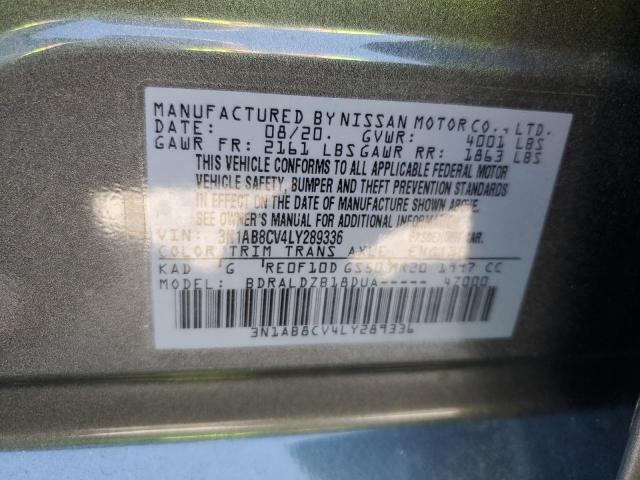 2020 NISSAN SENTRA SV - 3N1AB8CV4LY289336