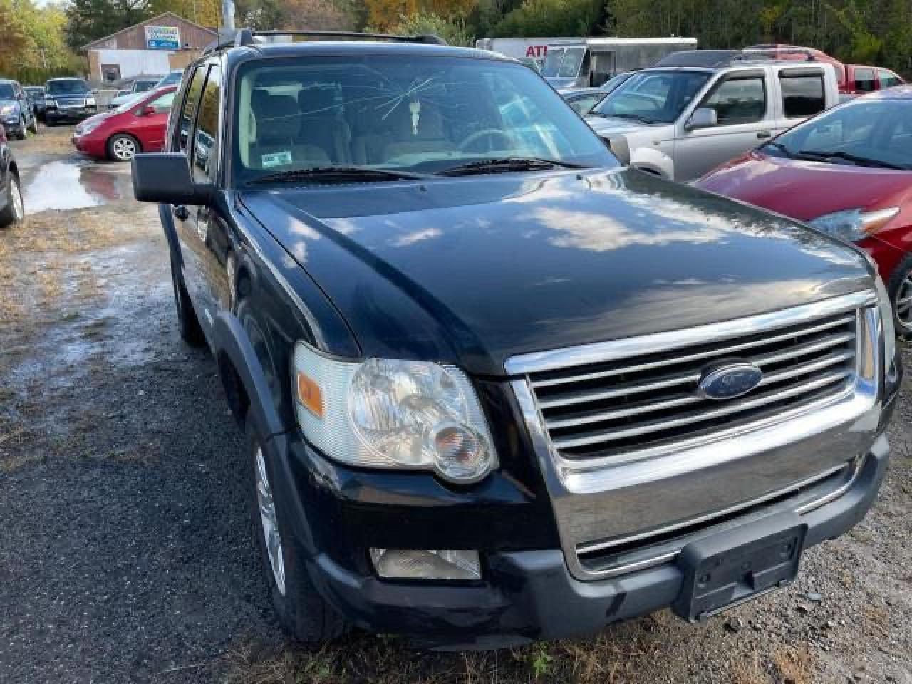 Ford Explorer 2007. Форд эксплорер 2007 черный.