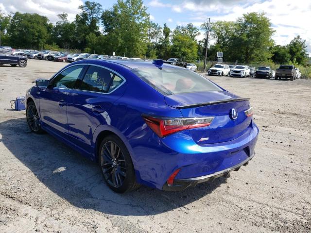 2022 ACURA ILX PREMIU VIN: 19UDE2F84NA002610