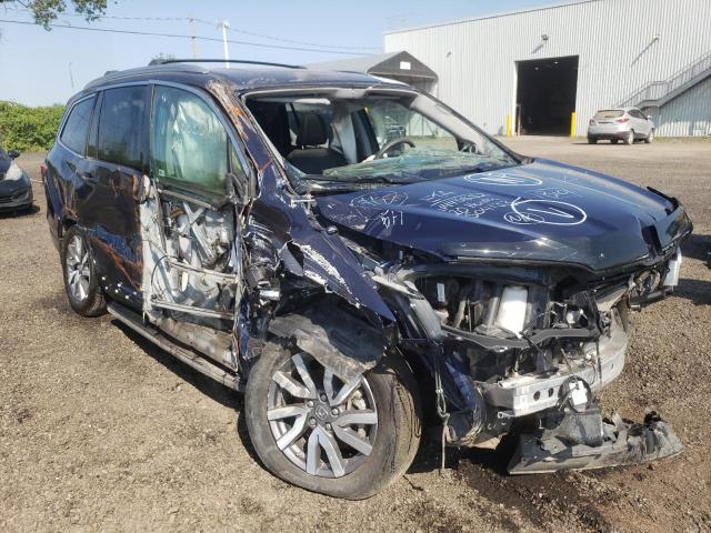 Salvage cars for sale from Copart Montreal Est, QC: 2020 Honda Pilot Blac