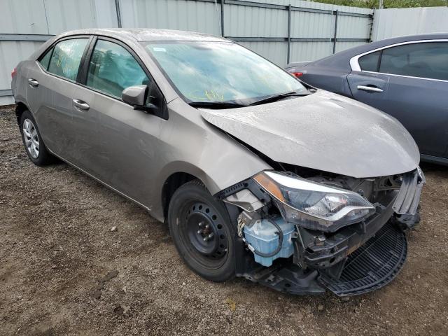 Salvage cars for sale from Copart Columbia Station, OH: 2014 Toyota Corolla L