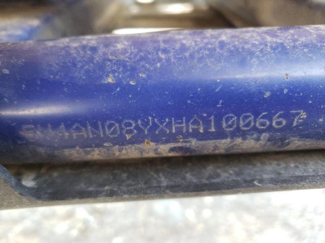 2017 YAMAHA YXZ1000 ET 5Y4AN08YXHA100667