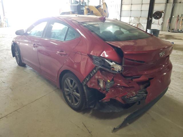 5NPD84LF9JH296917 Hyundai ELANTRA SEL