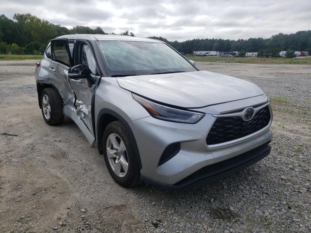 Salvage cars for sale from Copart Savannah, GA: 2021 Toyota Highlander