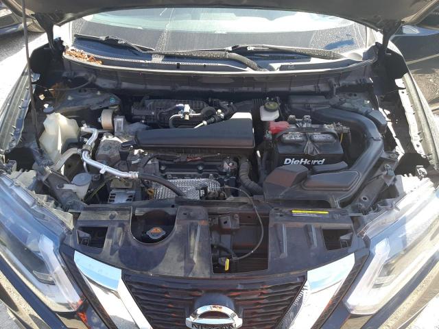 VIN: KNMAT2MT2HP531201 Auction: COPART Lot: 58350992 Location: NV - LAS VEGAS KNMAT2MT2HP531201 NISSAN ROGUE 2017 BLACK Photo 7