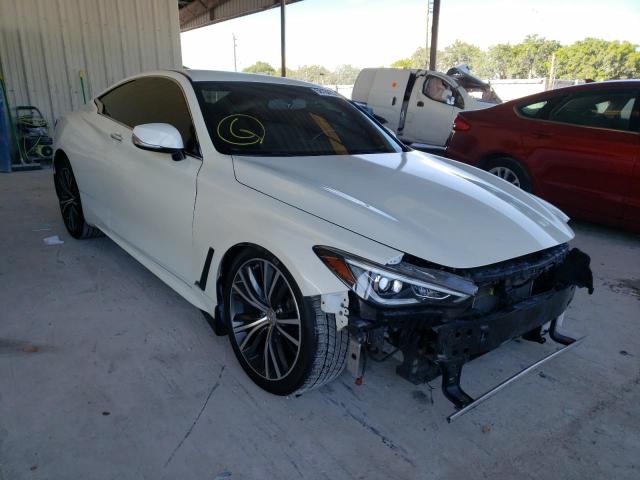 Salvage cars for sale from Copart Homestead, FL: 2017 Infiniti Q60 Premium