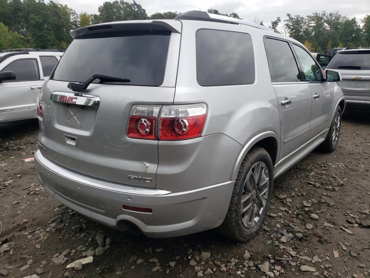 2012 GMC Acadia Denali VIN: 1GKKVTED1CJ399429 Lot: 58385192