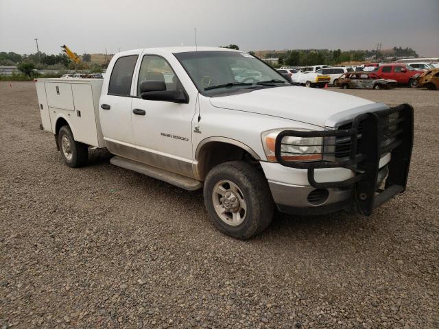 Salvage cars for sale from Copart Billings, MT: 2006 Dodge RAM 2500 S