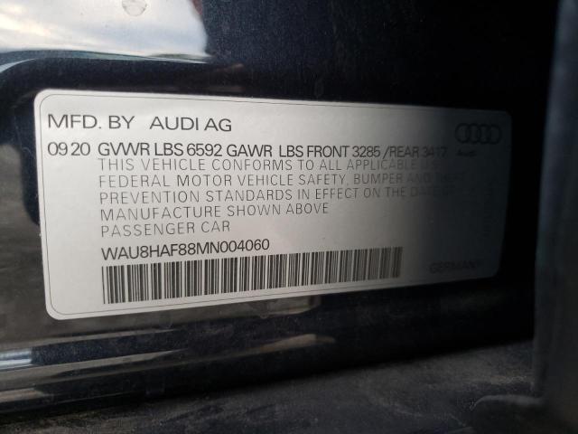 2021 AUDI A8 L E WAU8HAF88MN004060