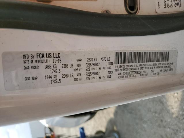 1C4NJDEB2GD616550 Jeep Compass Latitude