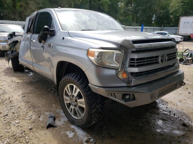 Salvage cars for sale from Copart Midway, FL: 2014 Toyota Tundra CRE