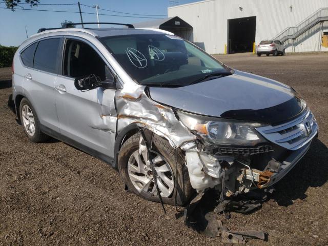 Salvage cars for sale from Copart Montreal Est, QC: 2012 Honda CR-V EX