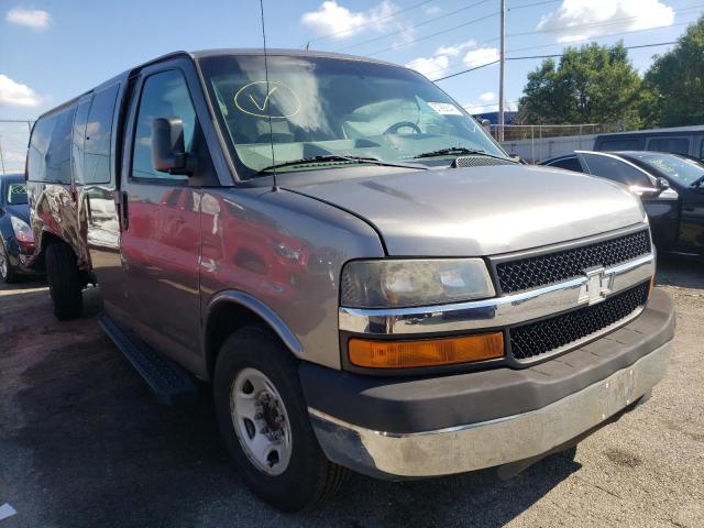 Salvage cars for sale from Copart Moraine, OH: 2010 Chevrolet Express G3