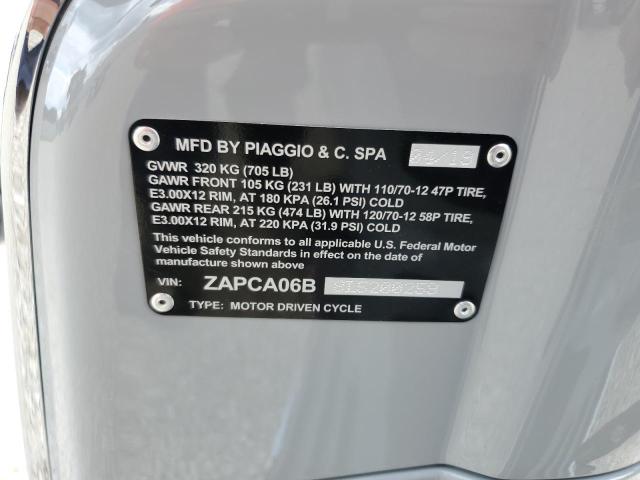 2020 VESPA PRIMAVERA ZAPCA06B8L5200259