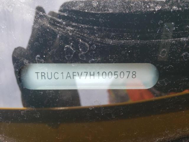 2017 AUDI TTS TRUC1AFV7H1005078