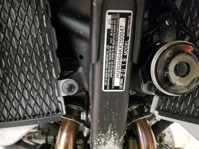 2019 HONDA CRF1000 A JH2SD0404KK300047