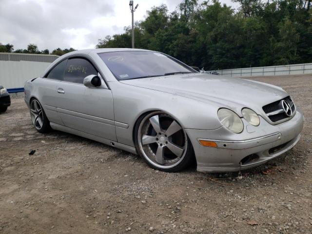 Salvage cars for sale from Copart West Mifflin, PA: 2002 Mercedes-Benz CL 500