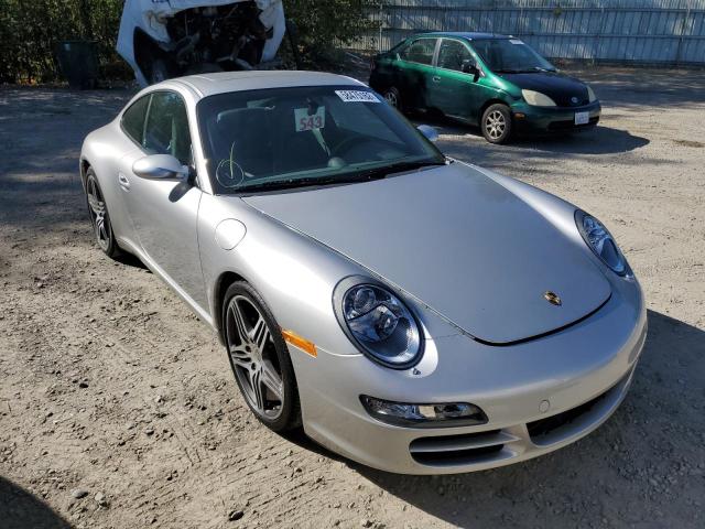 Salvage cars for sale from Copart Arlington, WA: 2007 Porsche 911 Carrer