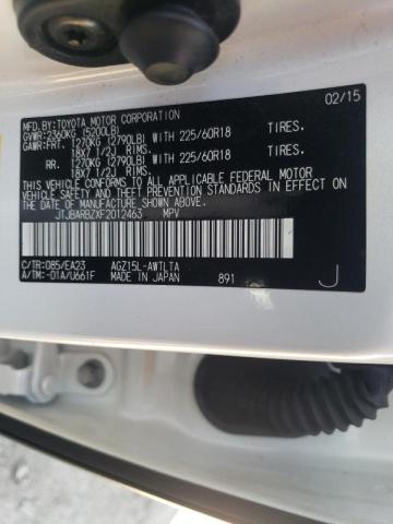 2015 LEXUS NX 200T JTJBARBZXF2012463