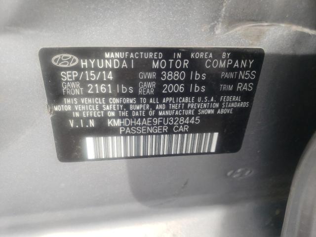 2015 HYUNDAI ELANTRA SE - KMHDH4AE9FU328445