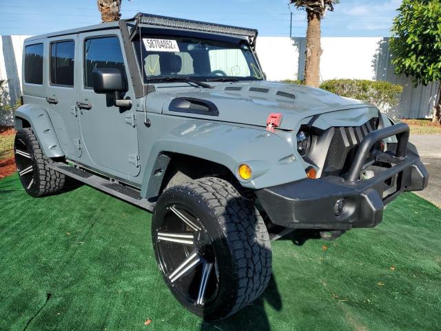 Salvage cars for sale from Copart Fort Pierce, FL: 2015 Jeep Wrangler U